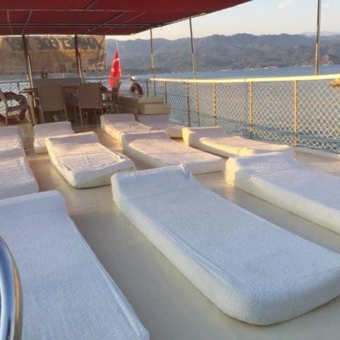 Ahmet Ege Bey Boat İç Görsel Özel Tekne Turu